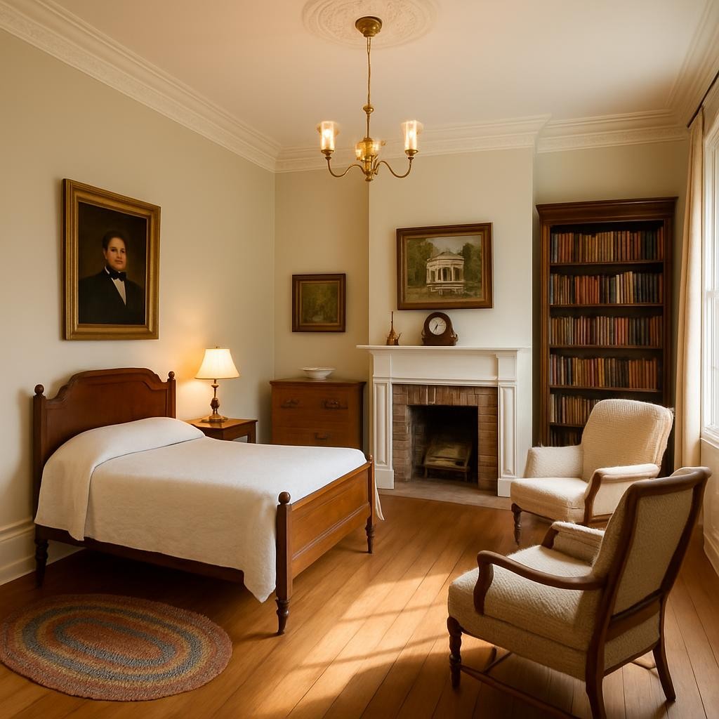 Historic Auburn vacation rental featuring authentic architectural elements and heritage preservation