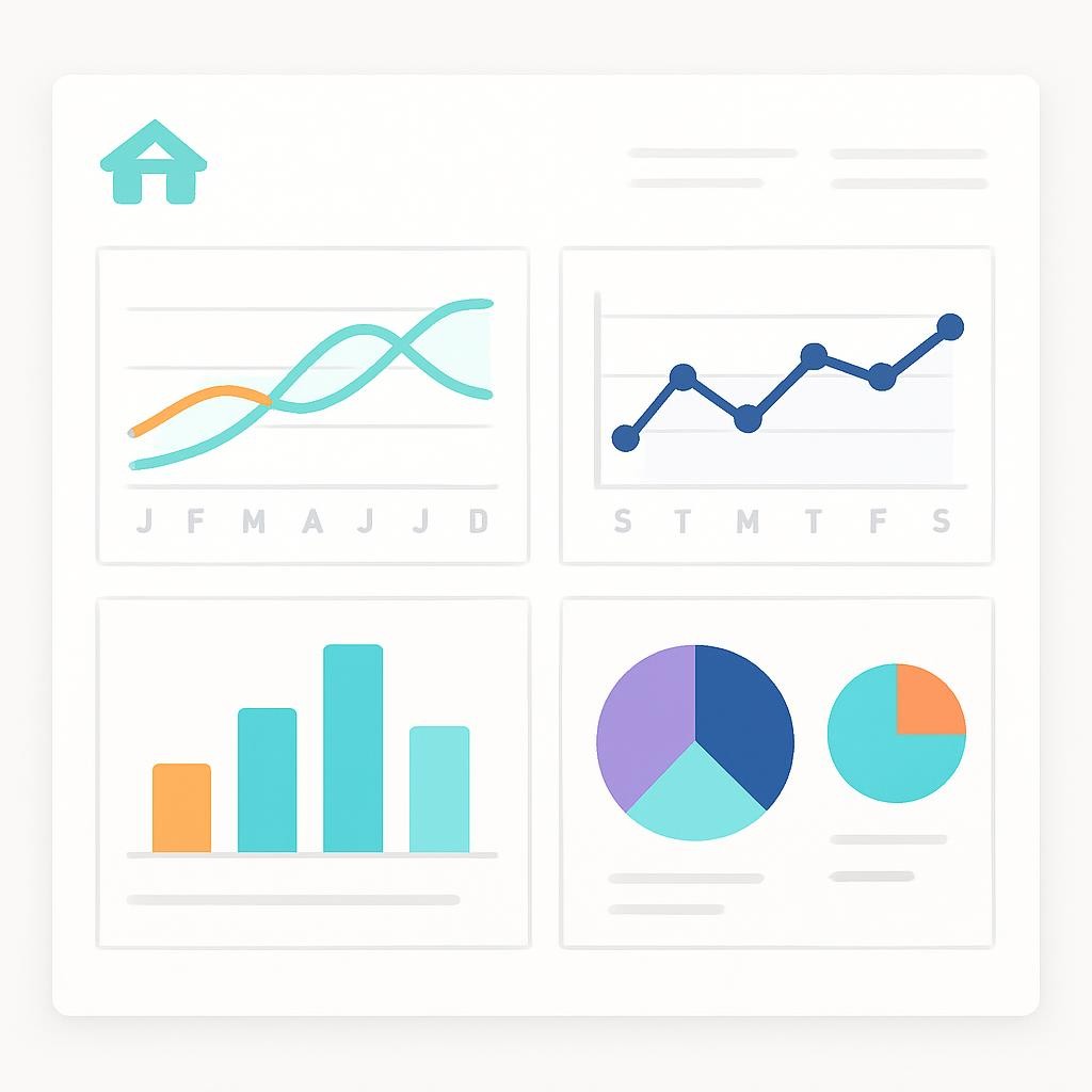Professional vacation rental pricing dashboard showing seasonal rate optimization and demand forecasting tools